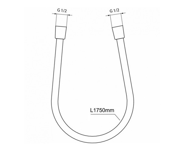 душевой шланг IDEAL STANDARD IDEALFLEX 175